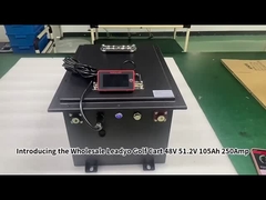 51.2V 48V 105Ah LiFePO4 pin xe gôn 250Amp