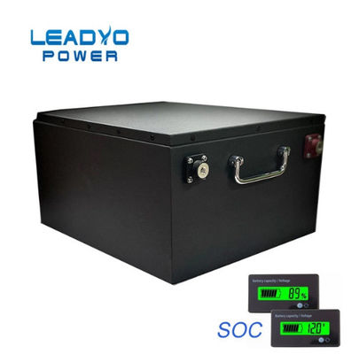 Vỏ kim loại Pin Lithium Ion 48 Volt, Pin Xe Golf RS232 / RS485 30ah