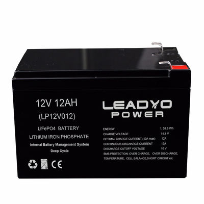 Mua Pin chu kỳ sâu Lifepo4 có thể sạc lại, Pin Lithium Ion 12V 10ah 12ah sản xuất trực tuyến
