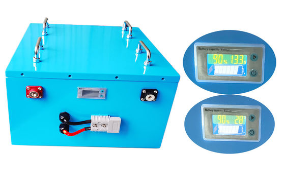 Pin Golf Buggy có thể sạc lại 48V 100Ah, Pin Lithium Ion chu kỳ sâu có màn hình LCD