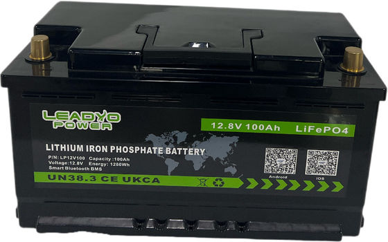Off Road Camper Trailer 12 v Pin sạc Lithium Ion 100Ah 120Ah