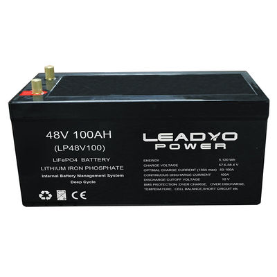 Long Lasting Marine Lifepo4 pin 4000 chu kỳ 48V 100A hiệu suất cao