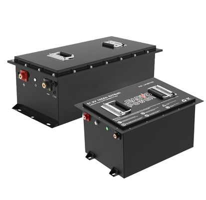 Mua Smart CANBUS RS485 LiFePO4 Golf Cart 48V 51.2V 150Ah Pin Lithium Iron LFP với màn hình LCD LED / Bộ sạc sản xuất trực tuyến
