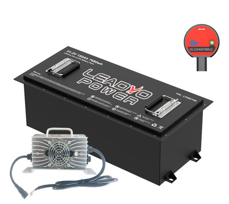 Lithium Golf Cart 48V 51.2V 150Ah LiFePO4 LFP pin gói với bộ sạc