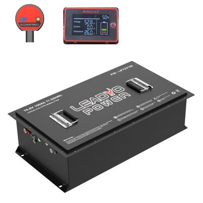 Lithium Golf Cart 72V 76.8V 150Ah 250Amp LiFePO4 LFP pin gói với bộ sạc