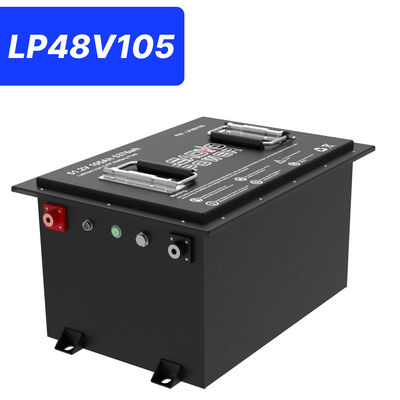 Mua 48V 105Ah 51.2V LiFePO4 Golf Cart pin, 250A BMS, 4000+ chu kỳ pin lithium, Max 12.8kW Power sản xuất trực tuyến