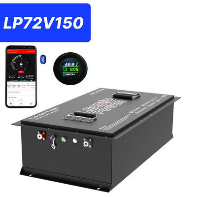 Mua 72V 150Ah 76.8V 250Amp Smart LiFePO4 Golf Cart pin với LCD và Bluetooth sản xuất trực tuyến