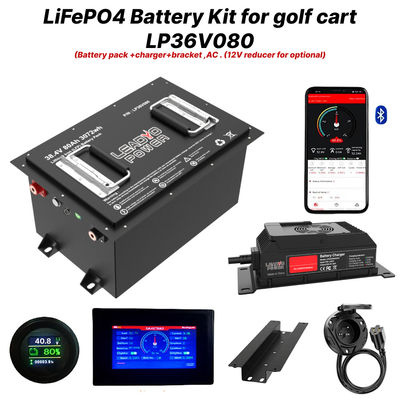Mua Bộ vỏ pin xe golf Lithium LiFePO4 36V 80Ah 150Amp (36.8V) sản xuất trực tuyến