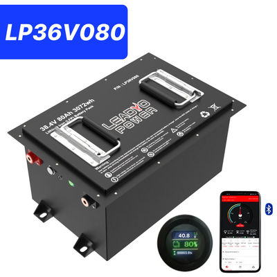 Mua 36V 80Ah 150Amp (36.8V) Bluetooth LiFePO4 Lithium Golf Cart pin w / h màn hình LCD & Bluetooth sản xuất trực tuyến