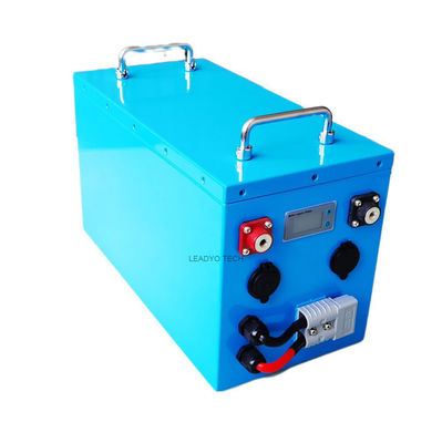 Chu kỳ sâu 48V 60Ah LiFePO4 Golf Cart Cart Tiết kiệm trọng lượng Pin Sạc nhanh hơn