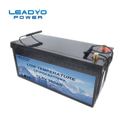 Pin có thể sạc lại nhiệt độ thấp được chứng nhận MSDS Bộ pin 12V 300Ah Lifepo4