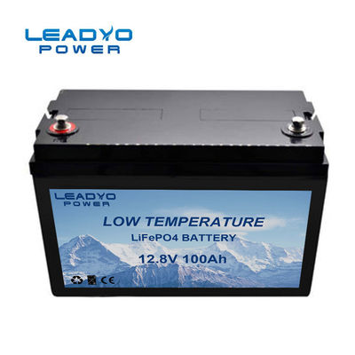 Mua Nhiệt độ thấp Bộ pin Lithium có thể sạc lại LiFePO4 100Ah 12v sản xuất trực tuyến