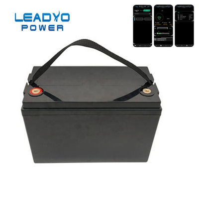 Mua 12V 100Ah Pin Leadyo RV Chu kỳ sâu Lifepo4 Pin WIth Monitor APP sản xuất trực tuyến