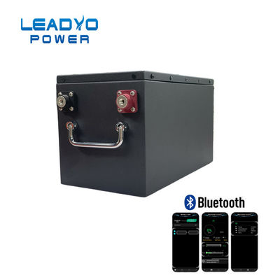 Vỏ kim loại Pin Lithium Bluetooth Vòng đời sâu Bộ pin 12V 100ah