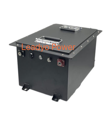 Pin xe golf Lithium dòng cao 48V 100Ah 200A LiFePO4 với màn hình LCD