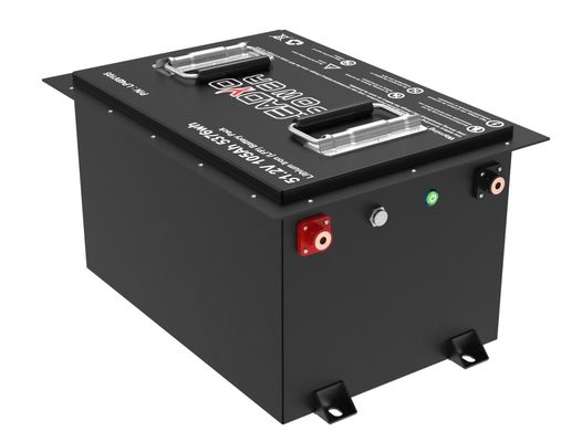 Giá tốt LiFePO4 Golf Cart 48V 51.2V 105Ah Pin Lithium Iron LFP với màn hình LCD LED / Bộ sạc trực tuyến