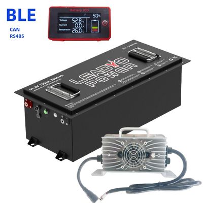 Giá tốt Smart 48V 150Ah Lithium LiFePO4 Battery Pack cho xe đạp ba bánh xe điện trực tuyến