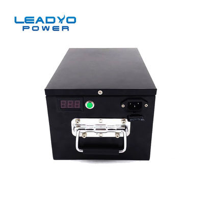 48V 50Ah LiFePO4 Golf Cart Cart Pin Vỏ thép bền với tay cầm