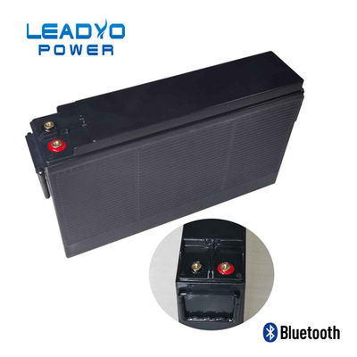 Pin Lithium 12V 100Ah Slimline với Thiết bị đầu cuối Bluetooth phía trước
